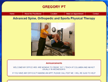 Tablet Screenshot of gregorypt.com